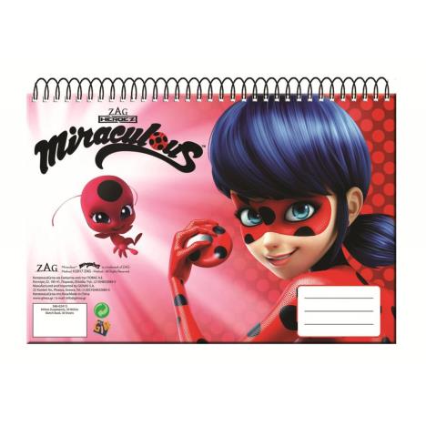 Miraculous Ladybug A4 Spiral Sketch Book £1.99